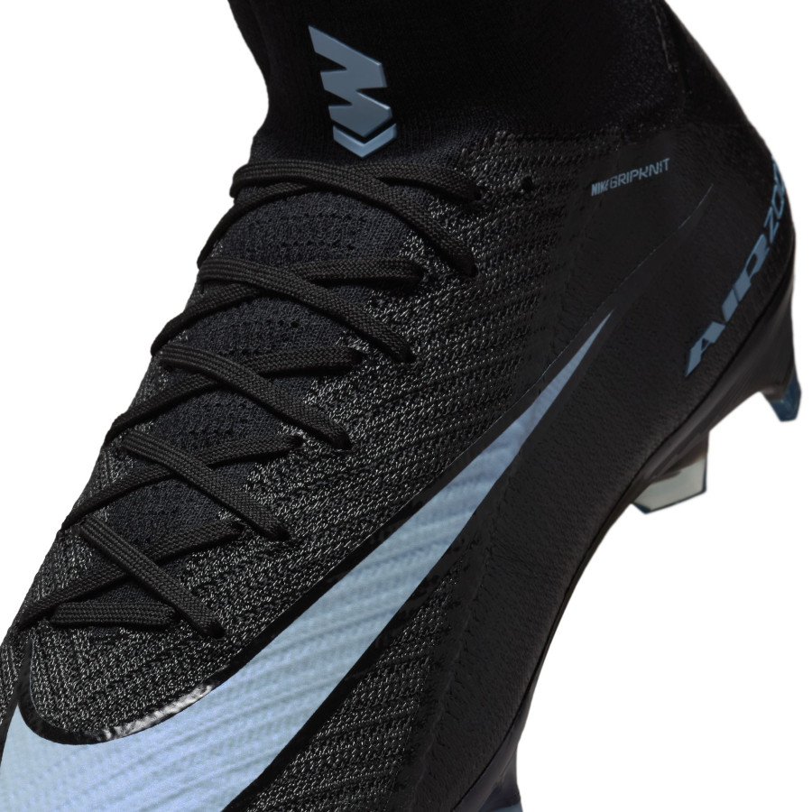 Nike Air Zoom Mercurial Superfly 10 Elite FG noir bleu