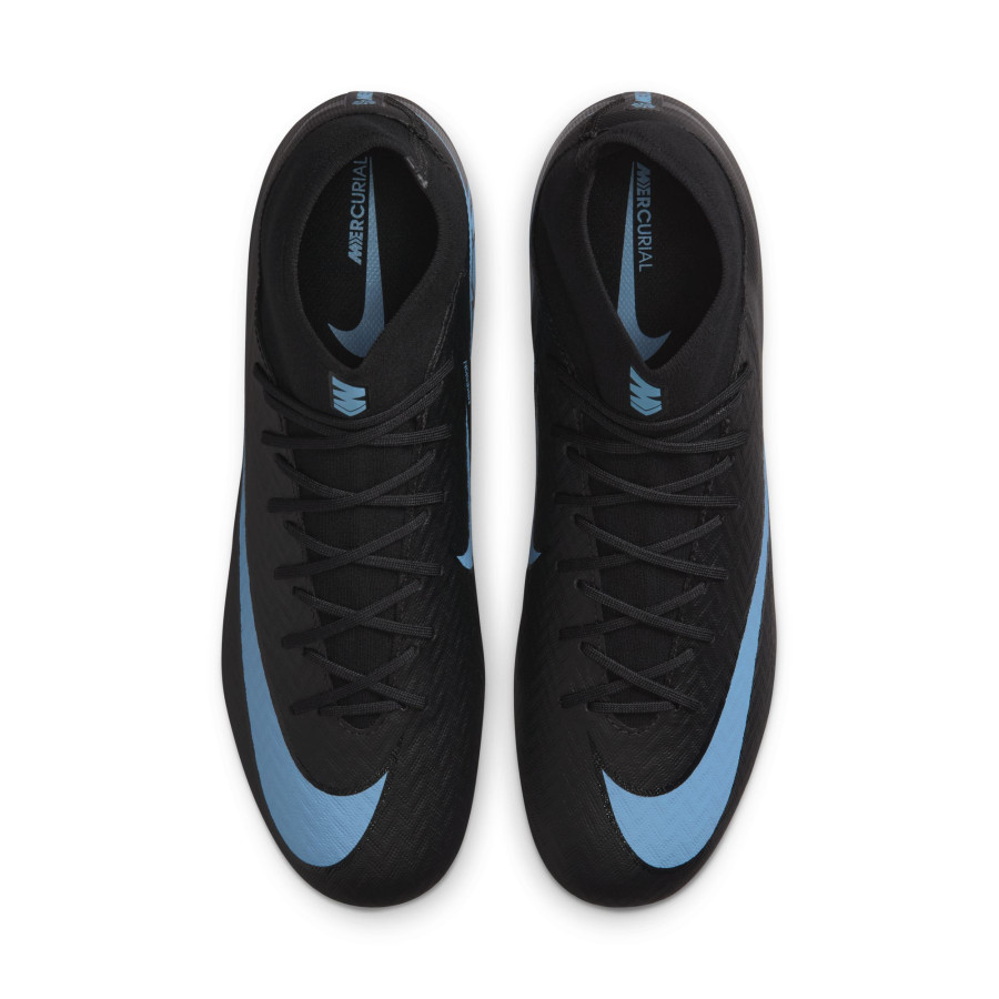Nike Air Zoom Mercurial Superfly 10 Academy FG/MG noir bleu