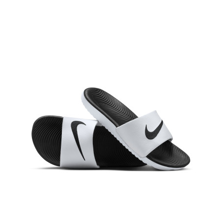 Sandales junior Nike Kawa blanc noir