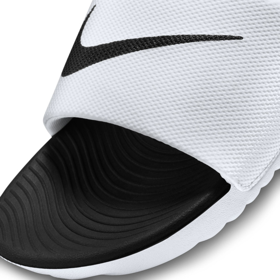 Sandales junior Nike Kawa blanc noir