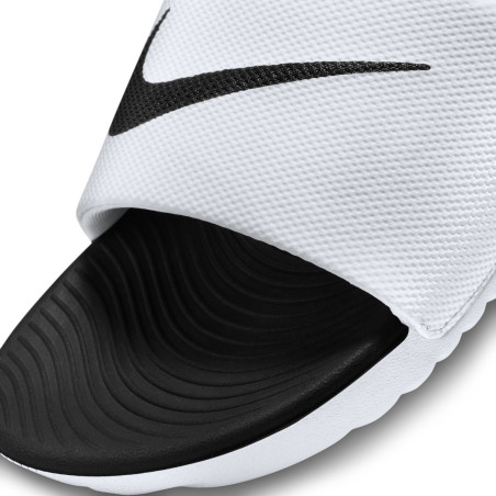 Sandales junior Nike Kawa blanc noir