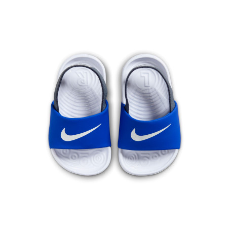 Sandales junior Nike Kawa blanc bleu