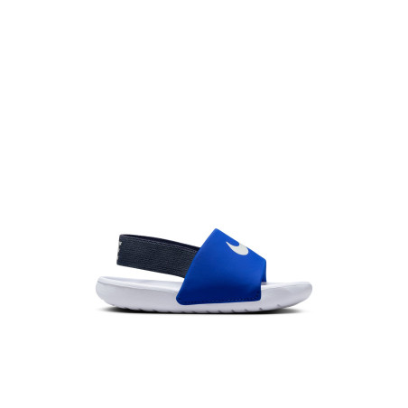 Sandales junior Nike Kawa blanc bleu