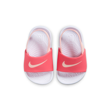 Sandales junior Nike Kawa blanc rose
