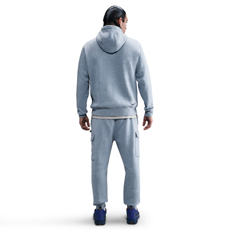 Sweat à capuche PSG gris