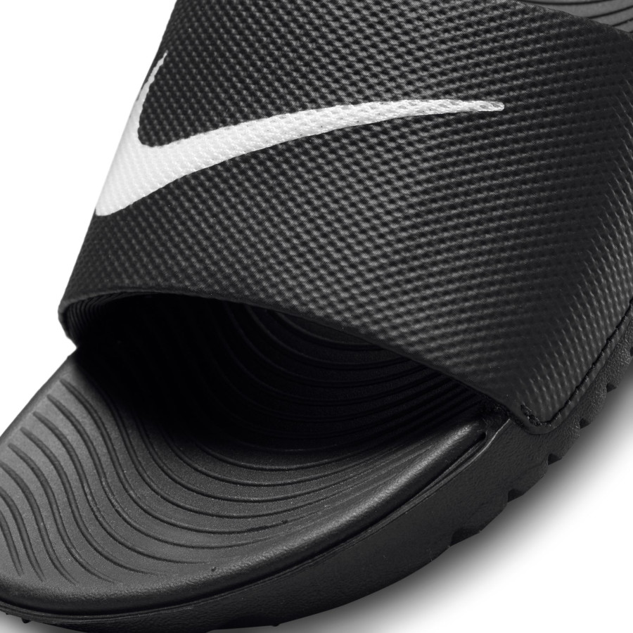 Sandales junior Nike Kawa noir blanc