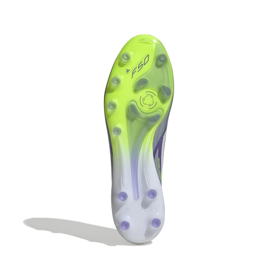 adidas F50 Elite Laceless AG violet jaune