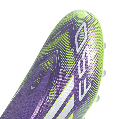 adidas F50 Elite Laceless AG violet jaune