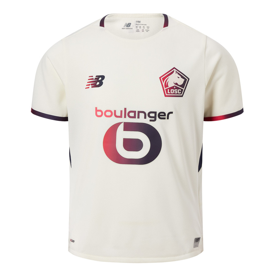 Maillot junior LOSC extérieur 2025/26