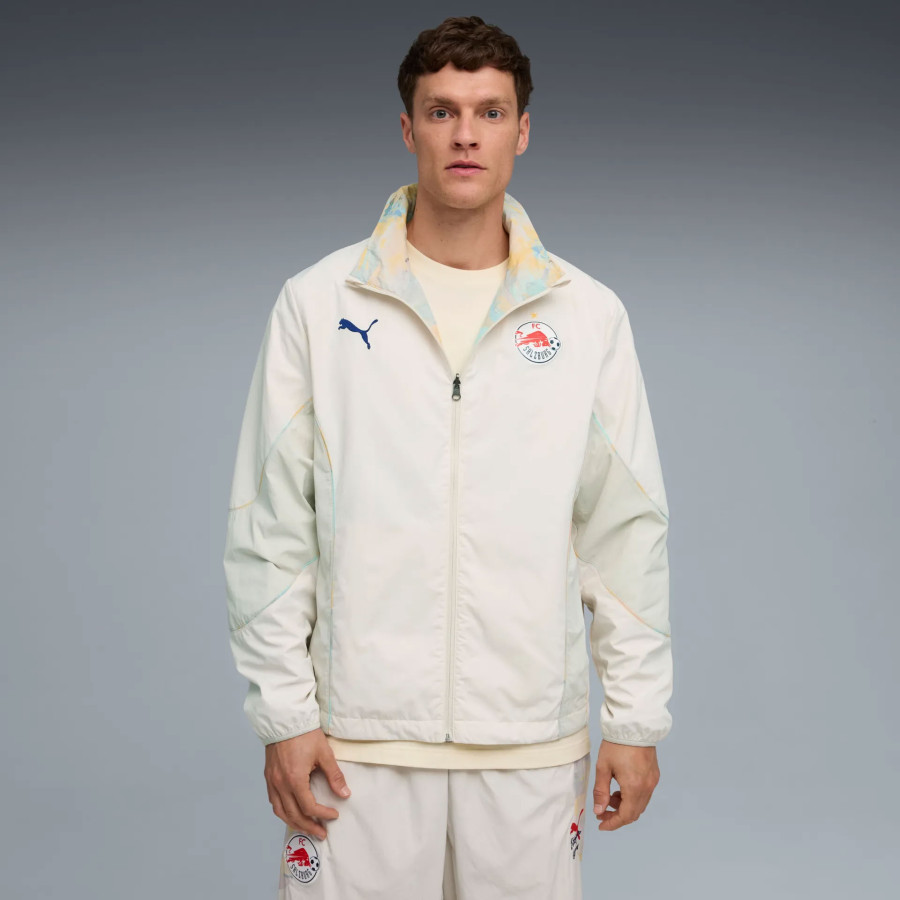 Veste survêtement Salzburg x Kidsuper blanc