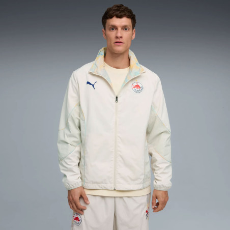 Veste survêtement Salzburg x Kidsuper blanc