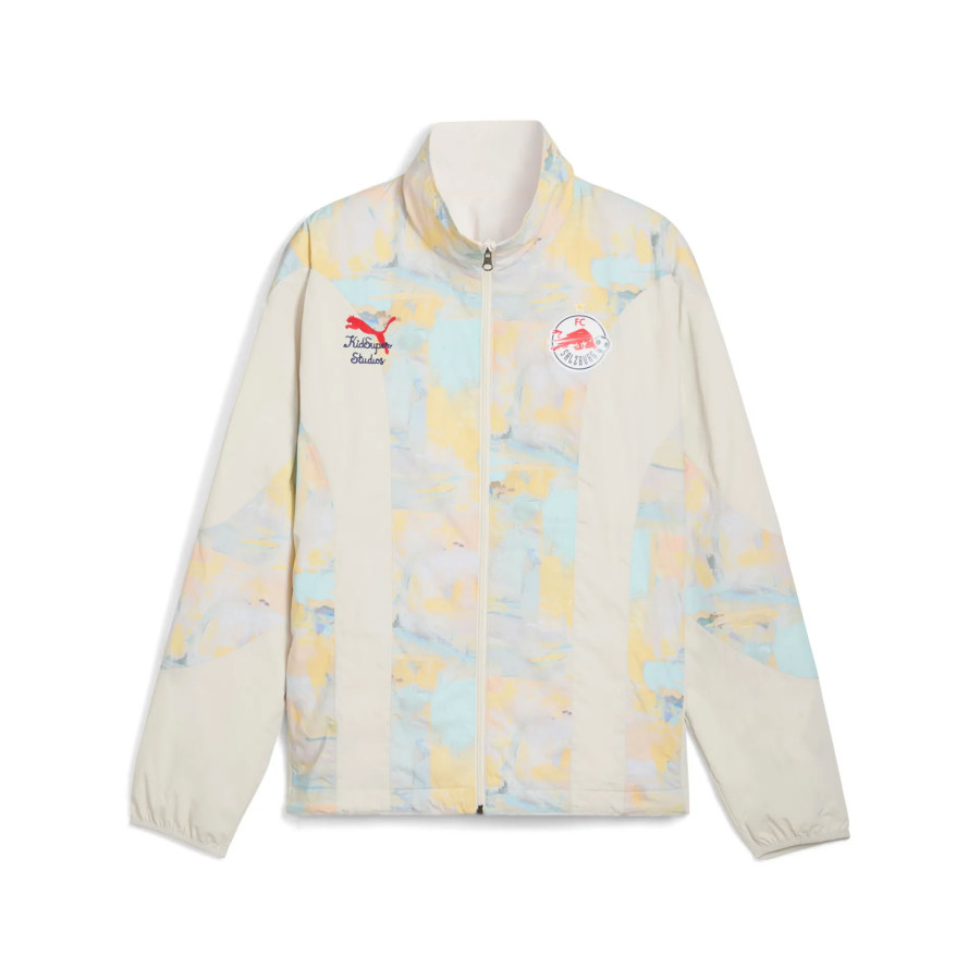 Veste survêtement Salzburg x Kidsuper blanc