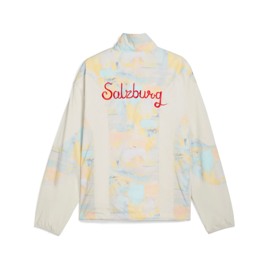Veste survêtement Salzburg x Kidsuper blanc