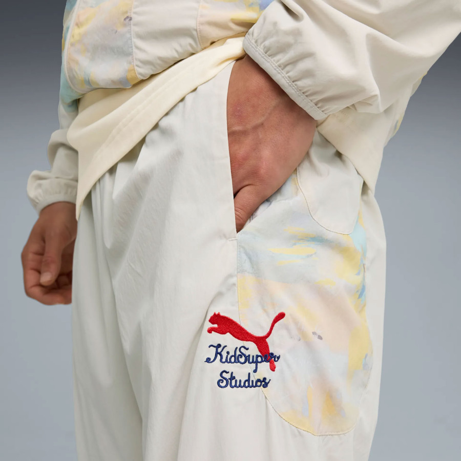 Pantalon survêtement Salzburg x Kidsuper blanc