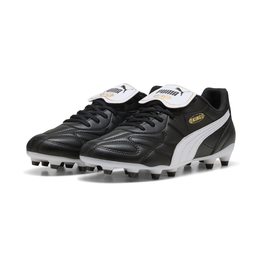 Puma King Top FG/AG noir or