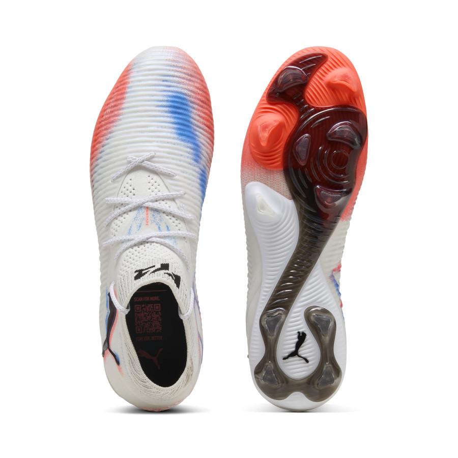 Puma Future 8 Ultimate FG blanc orange
