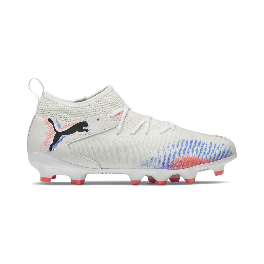 Puma Future 8 Match junior FG/AG blanc orange
