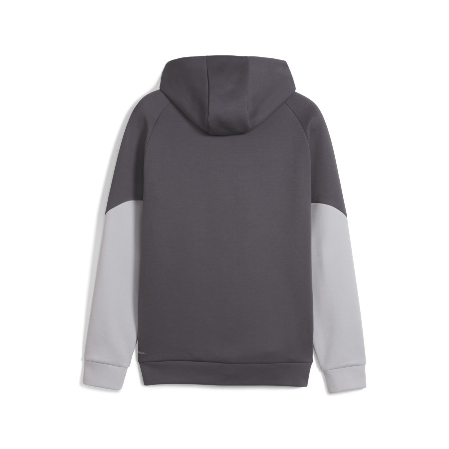 Veste survêtement à capuche Manchester City PUMATECH gris jaune