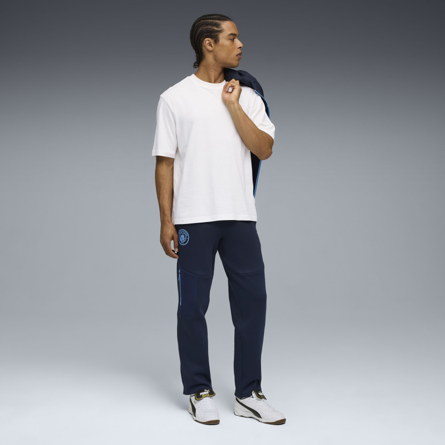 Pantalon survêtement Manchester City PUMATECH bleu
