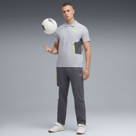 Pantalon survêtement Manchester City PUMATECH gris jaune