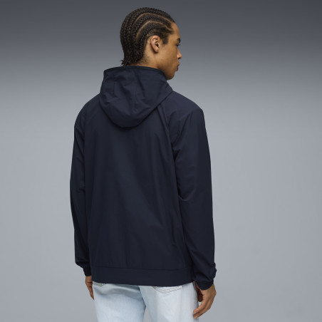 Veste survêtement à capuche Manchester City PUMATECH Woven bleu