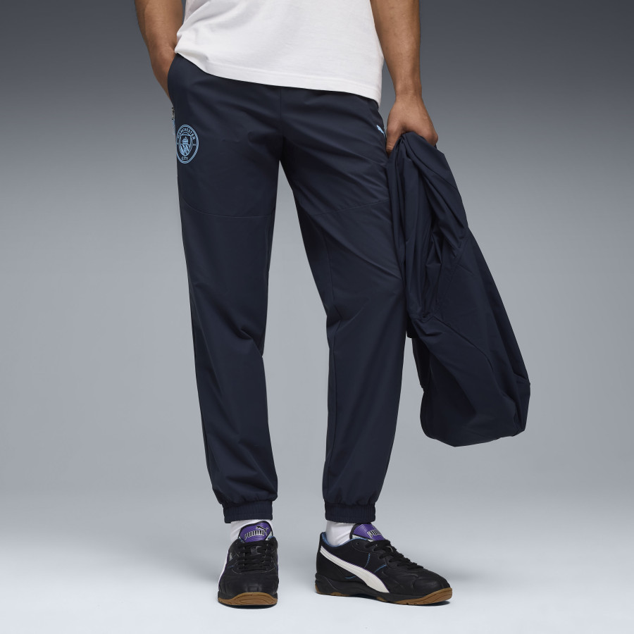 Pantalon survêtement Manchester City PUMATECH Woven bleu