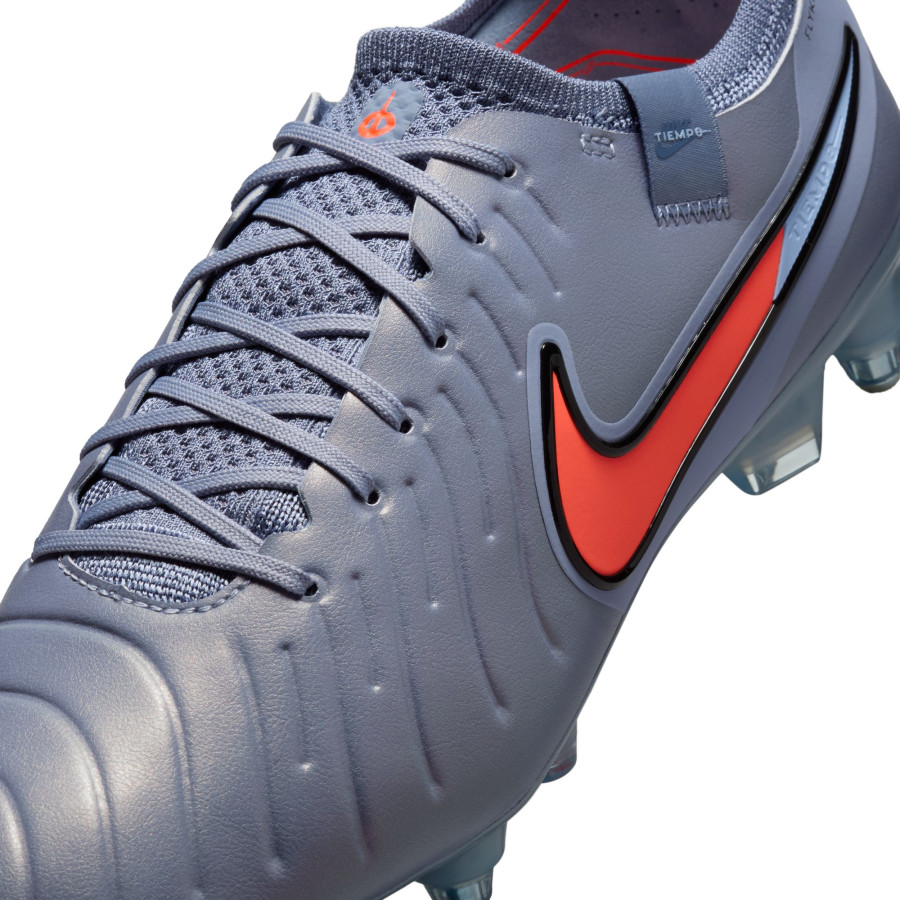 Nike Tiempo Legend 10 Elite SG-Pro Anti-Clog gris rouge