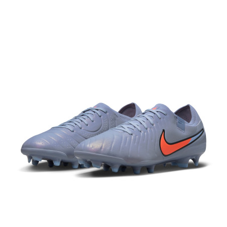 Nike Tiempo Legend 10 Pro FG gris rouge