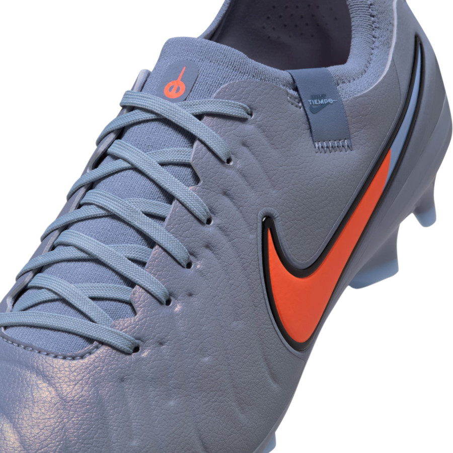 Nike Tiempo Legend 10 Pro FG gris rouge