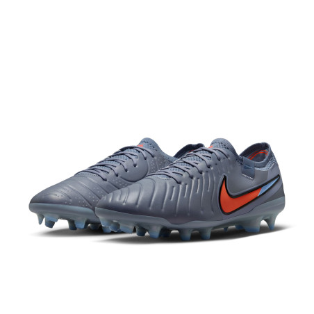 Nike Tiempo Legend 10 Elite FG gris rouge
