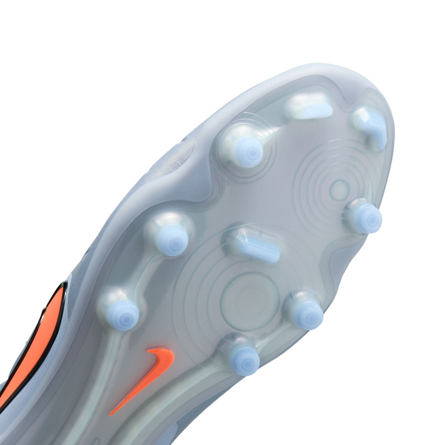 Nike Tiempo Legend 10 Elite FG gris rouge