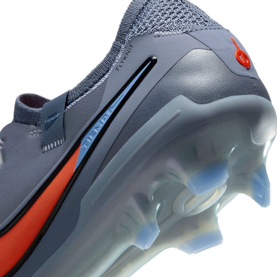 Nike Tiempo Legend 10 Elite FG gris rouge