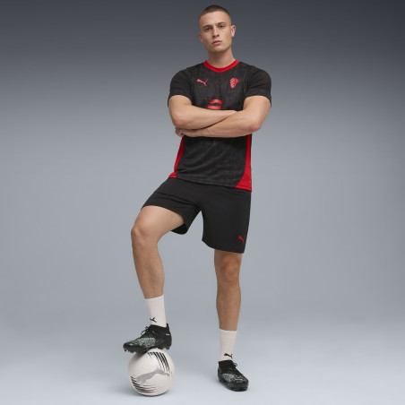 Maillot entraînement Milan AC noir rouge