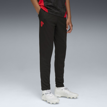 Pantalon survêtement junior Milan AC noir rouge