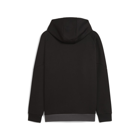 Veste survêtement à capuche Milan AC PUMATECH noir rouge