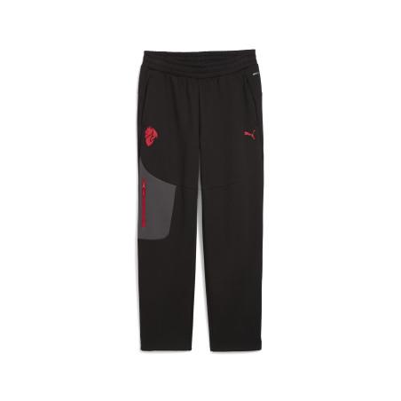 Pantalon survêtement Milan AC PUMATECH noir rouge