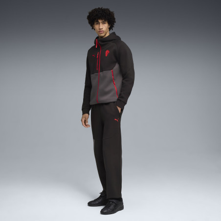 Pantalon survêtement Milan AC PUMATECH noir rouge