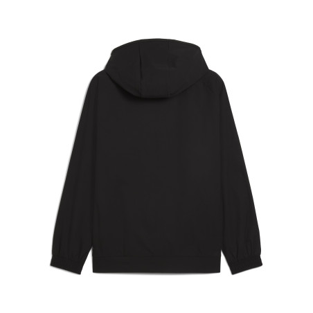Veste survêtement à capuche Milan AC PUMATECH Woven noir rouge
