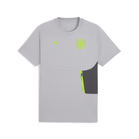 T-shirt Manchester City PUMATECH gris jaune