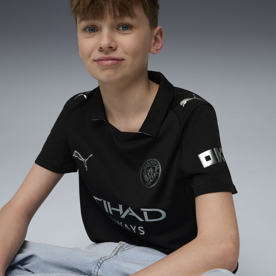 Maillot junior Manchester City extérieur 2025/26