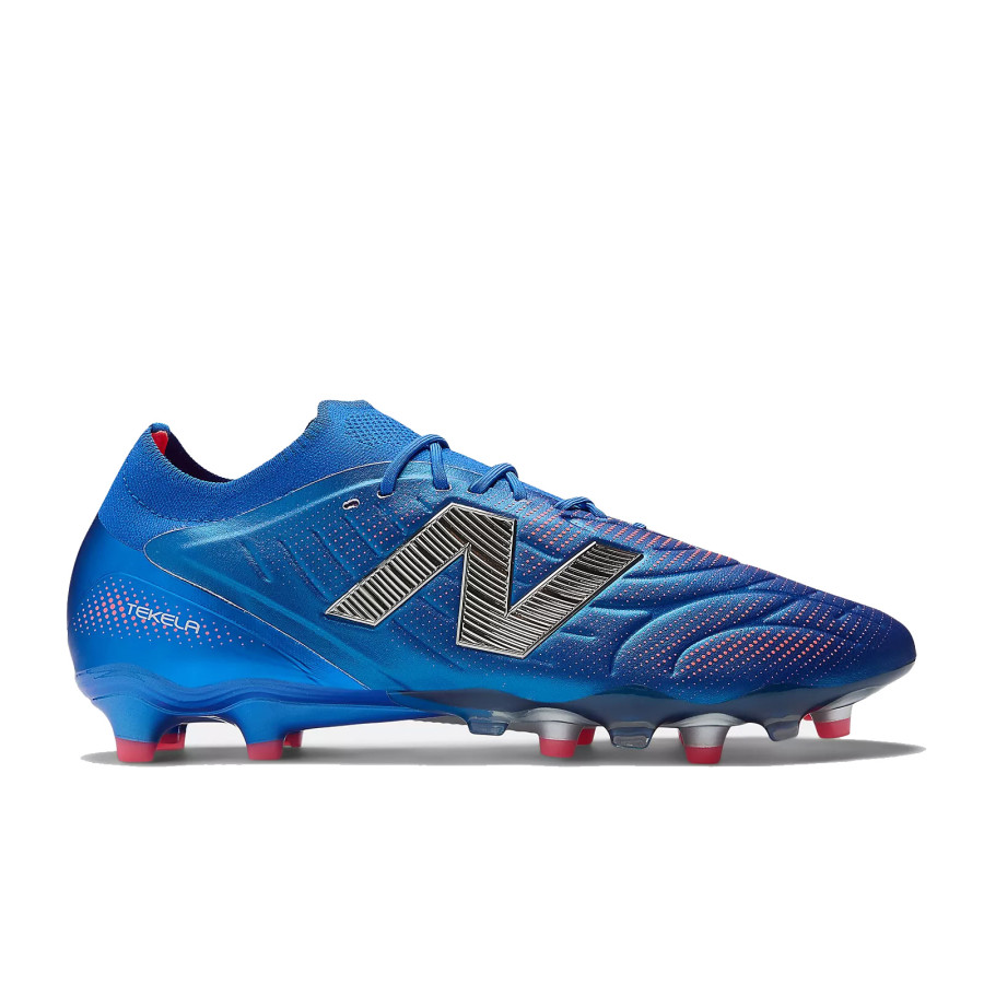 New Balance Tekela V5 Elite FG bleu gris