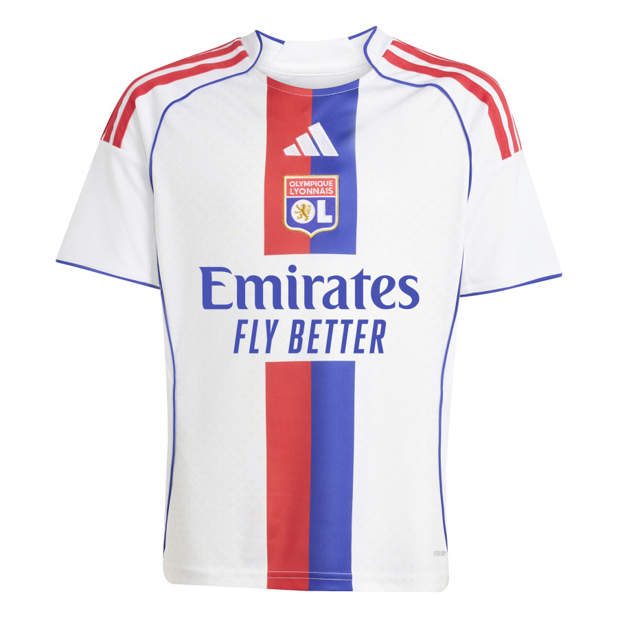 Maillot junior OL domicile 2025/26