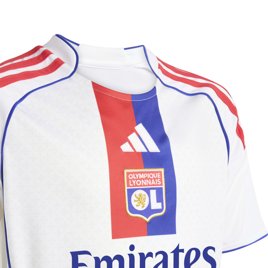 Maillot junior OL domicile 2025/26