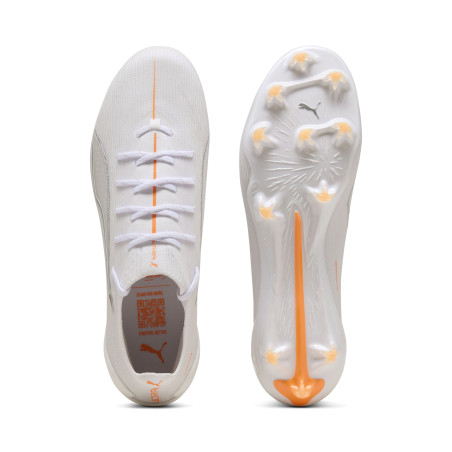 Puma Ultra 6 Ultimate FG blanc orange