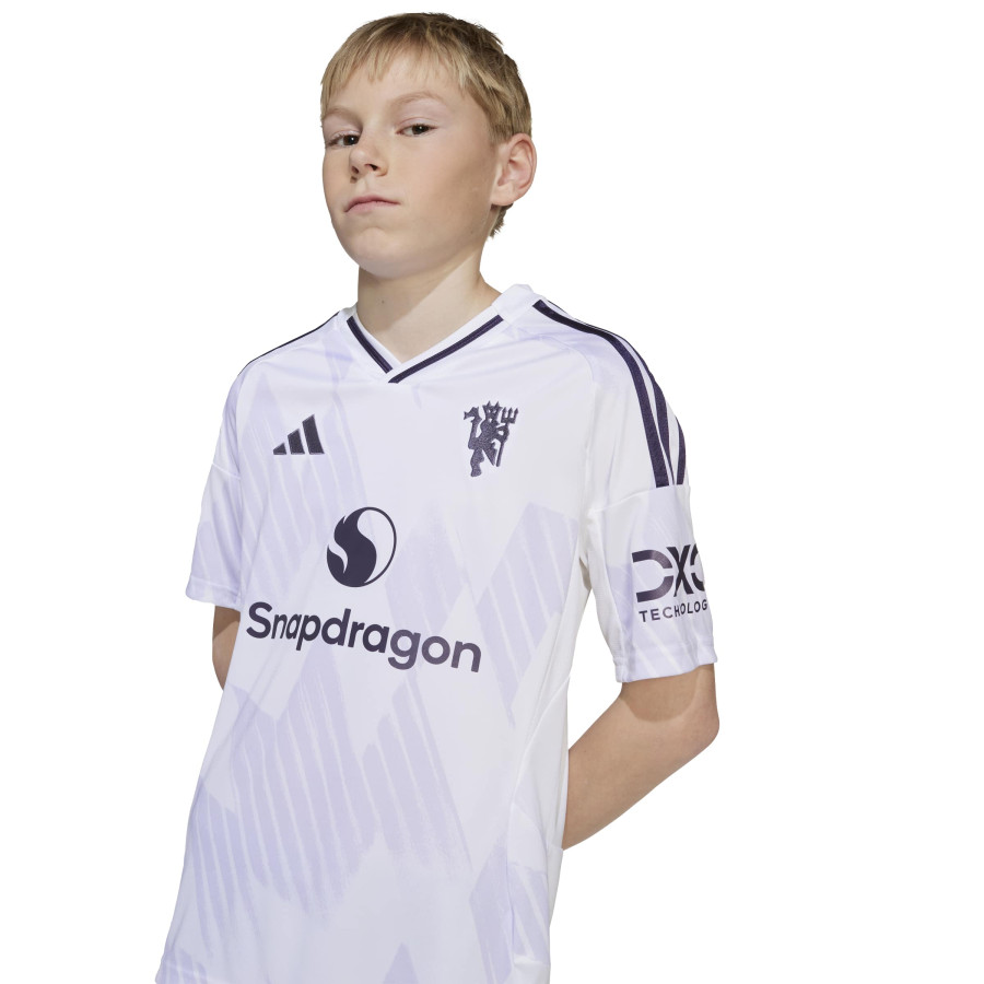 Maillot junior Manchester United extérieur 2025/26