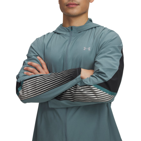 Veste survêtement Under Armour Velocity Storm bleu