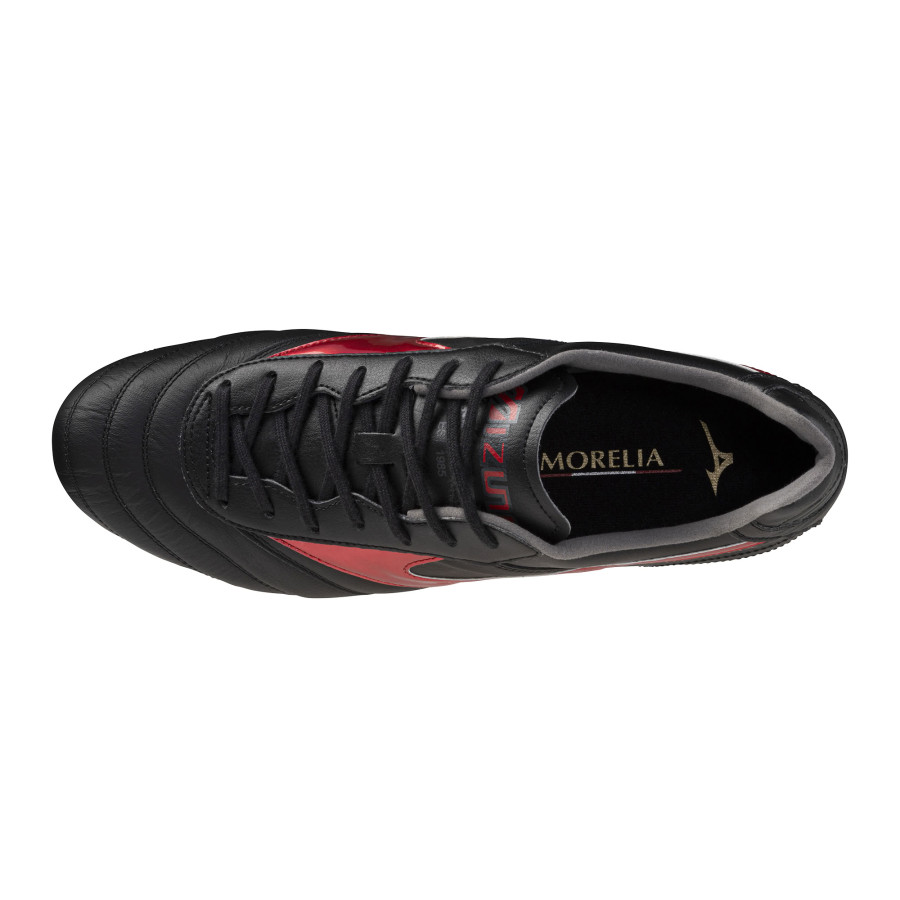 Mizuno Morelia II Elite FG noir rouge