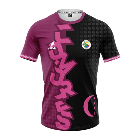 Maillot Dkali Comores rose