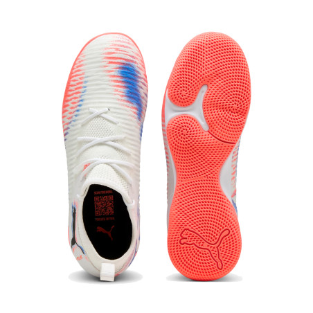 Puma Future 8 Match junior Indoor blanc orange