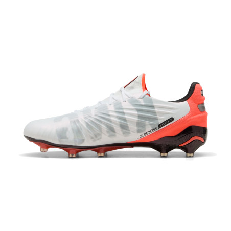Puma King Ultimate FG/AG blanc orange